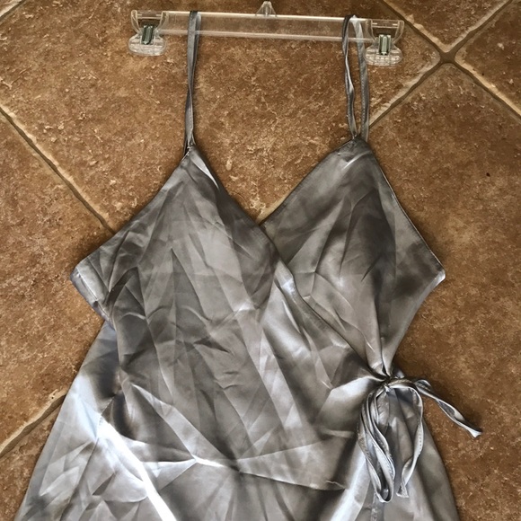 Baby Blue Silk Wrap - Picture 3 of 6